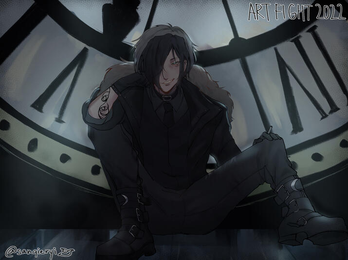 fullbody lined (artfight '22)